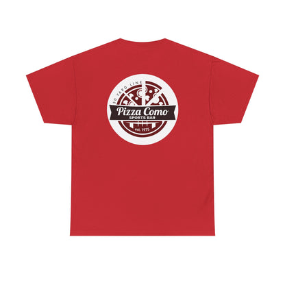Classic 50 Yard Line Pizza Como Logo T Shirt