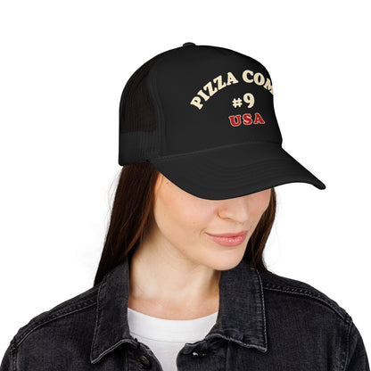 Pizza Como #9 USA 1975 Design Remake Trucker Hat