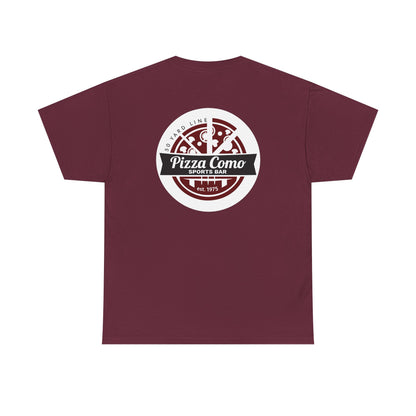Classic 50 Yard Line Pizza Como Logo T Shirt