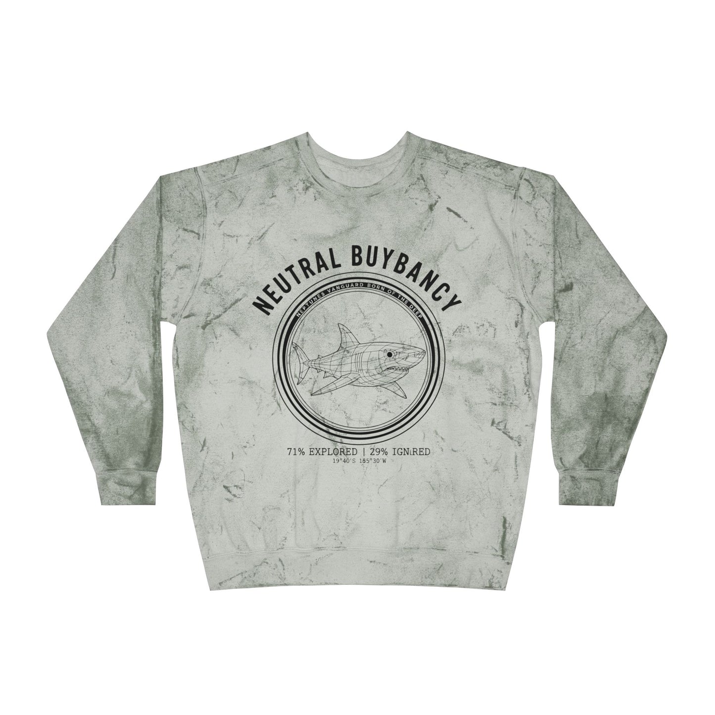 Neutral Buoyancy Tie-Dye Pullover