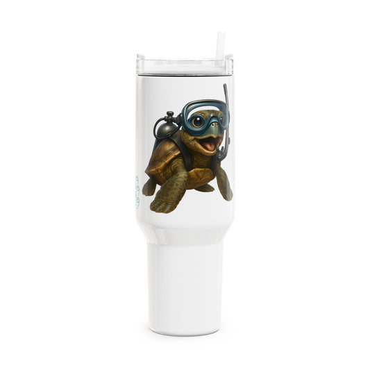 40oz Turtle Diver Travel Tumbler