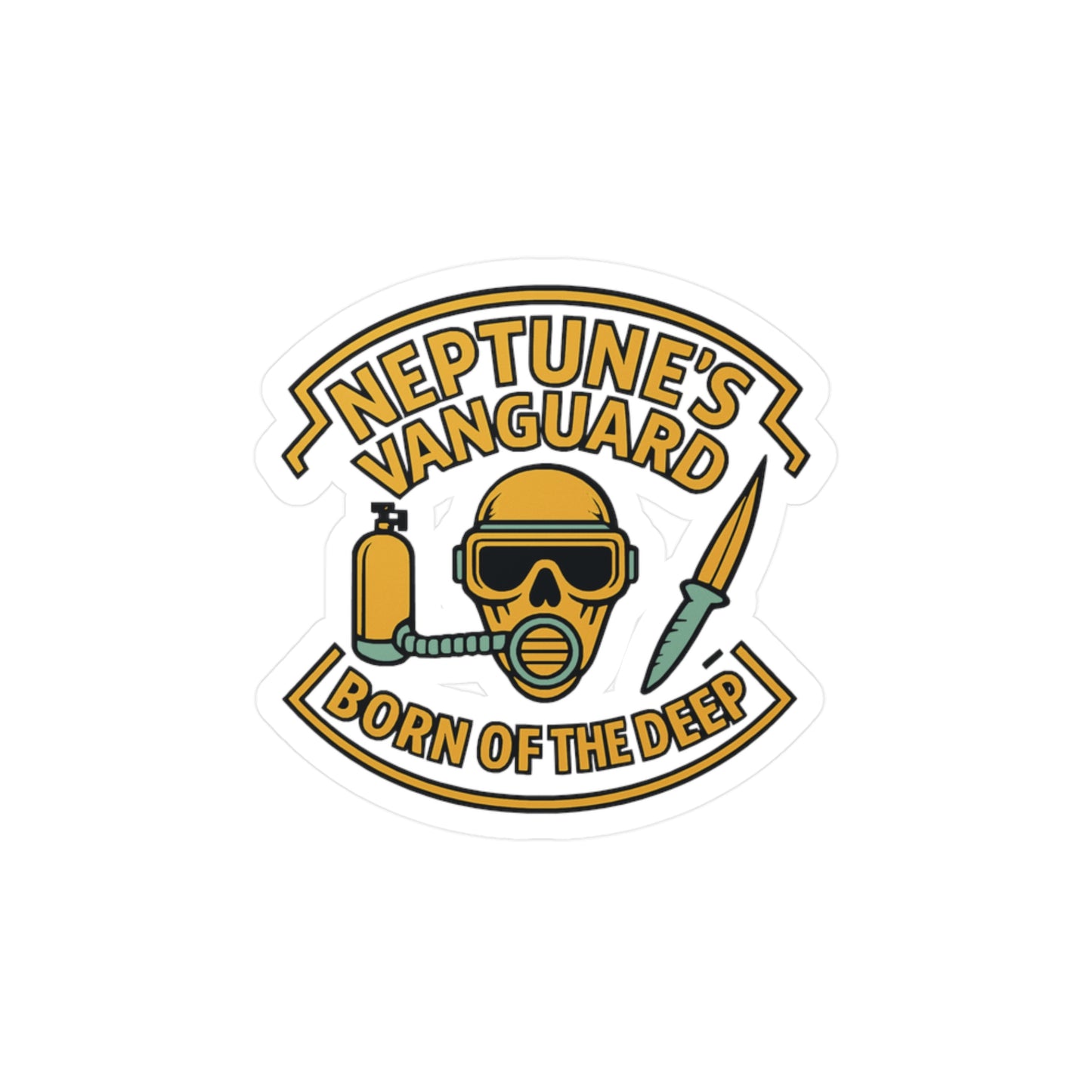 Neptune’s Vanguard Born of the Deep Sticker