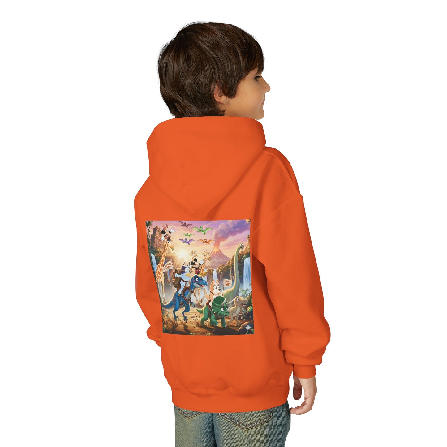 Youth Hoodie Safari Animal Adventure