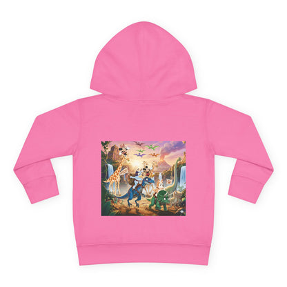Toddler Hoodie — Cute Safari Animal Adventure Pullover