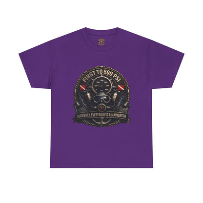 First to 500 PSI Scuba Diver Shirt