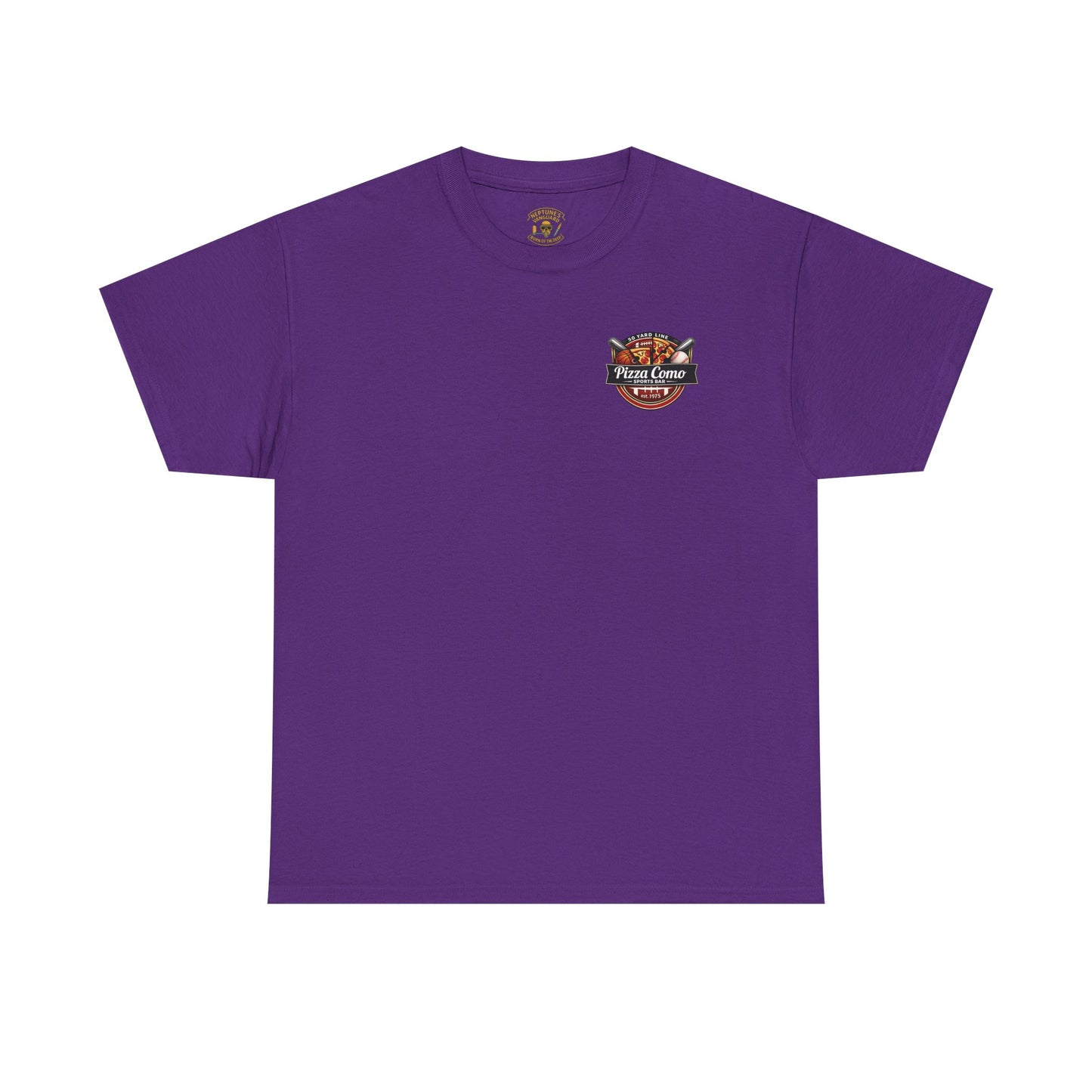 Pizza Como Sports Bar Logo T Shirt