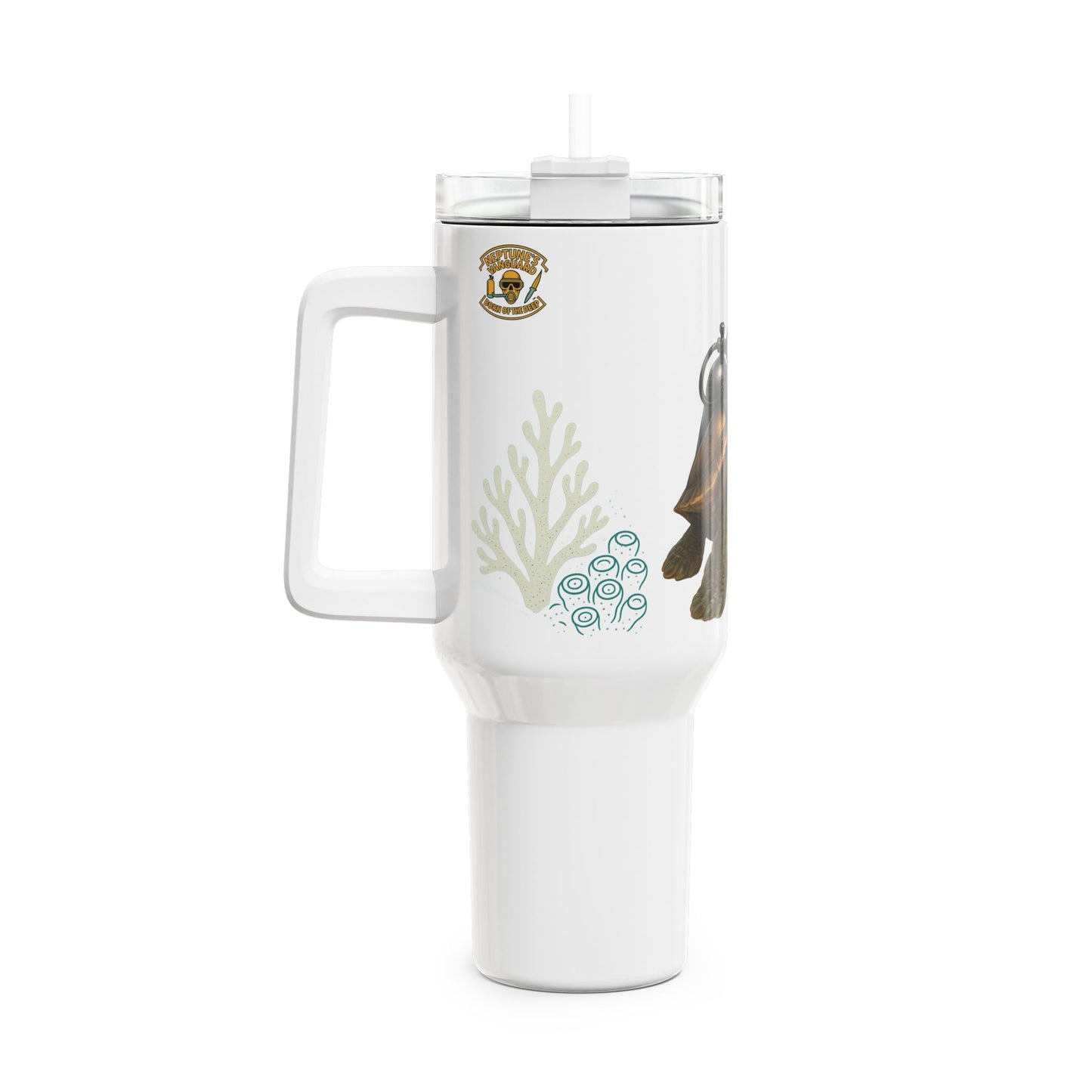 40oz Turtle Diver Travel Tumbler