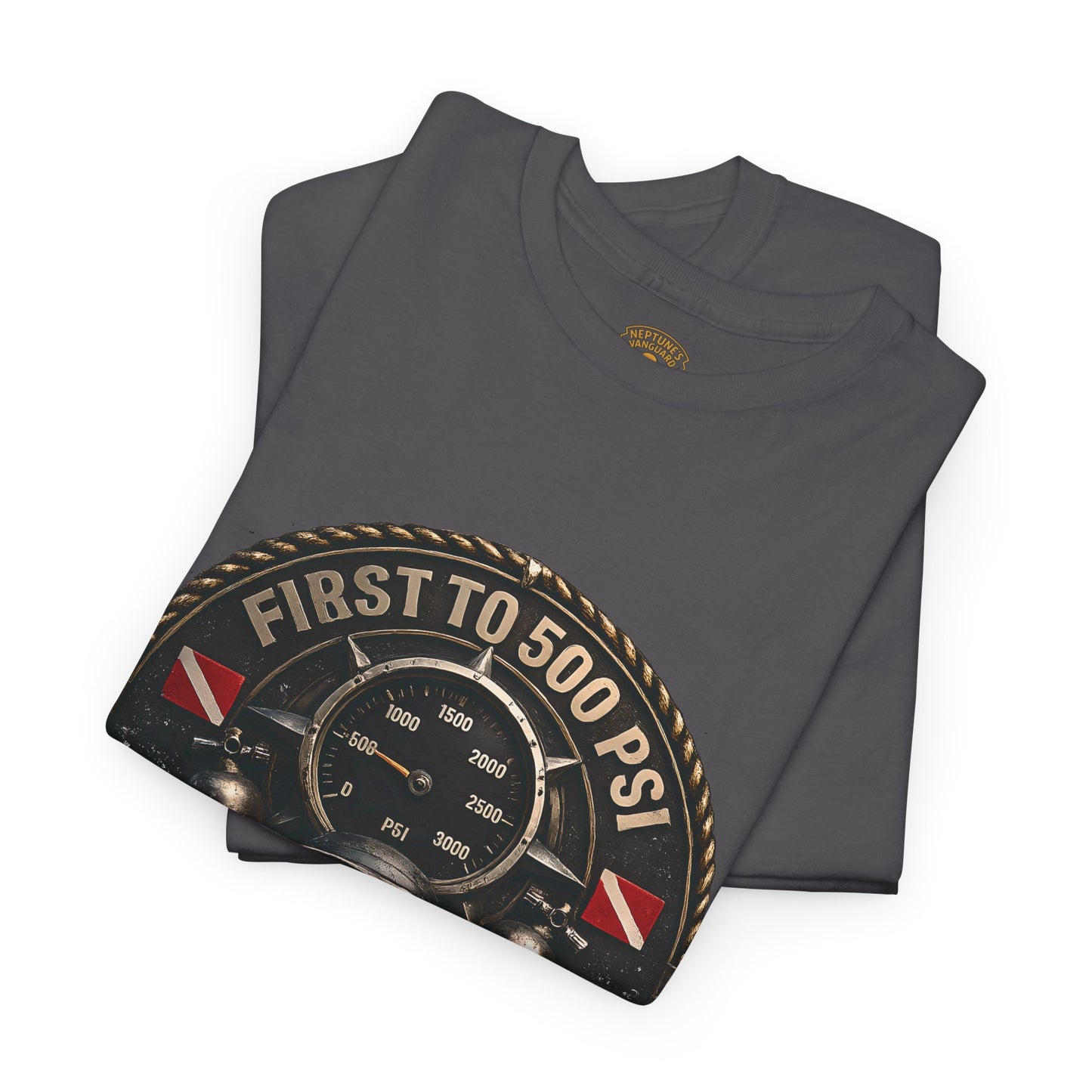 First to 500 PSI Scuba Diver Shirt