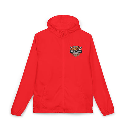 Pizza Como Sports Bar Lightweight Water Resistant Windbreaker
