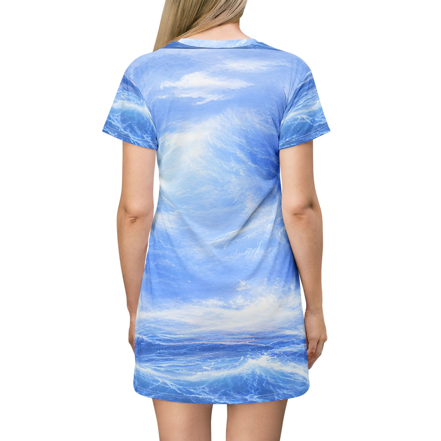 Ocean Sky Drift Dress
