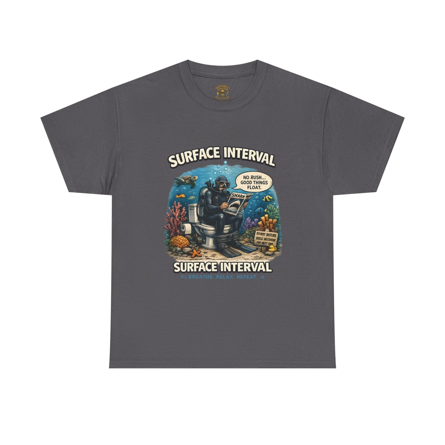 Funny Scuba Diver T Shirt | No Rush Good Things Float