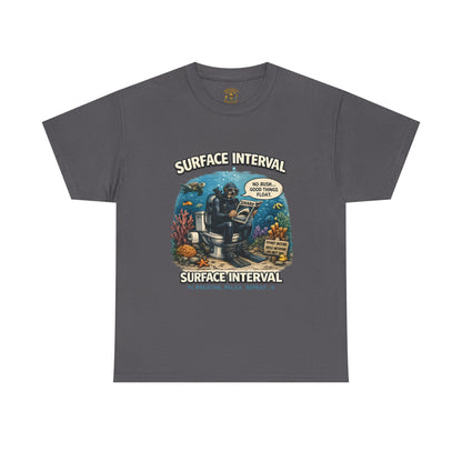 Funny Scuba Diver T Shirt | No Rush Good Things Float