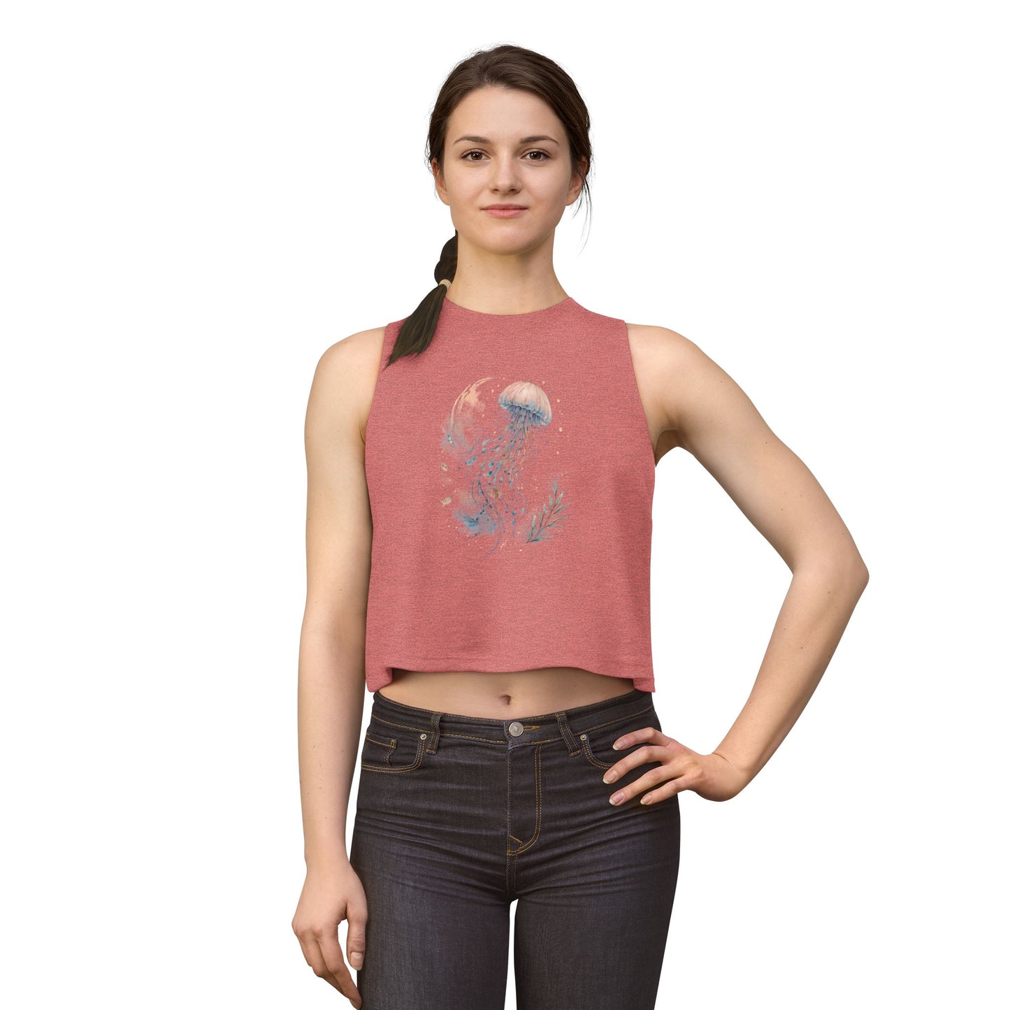 Jellyfish Drift Crop Top