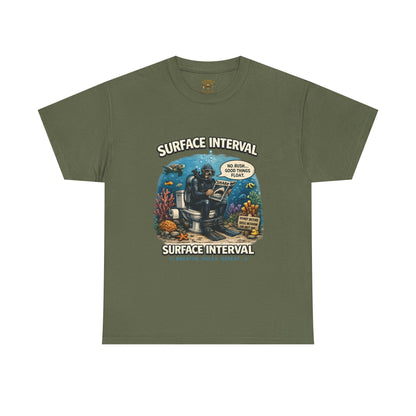 Funny Scuba Diver T Shirt | No Rush Good Things Float
