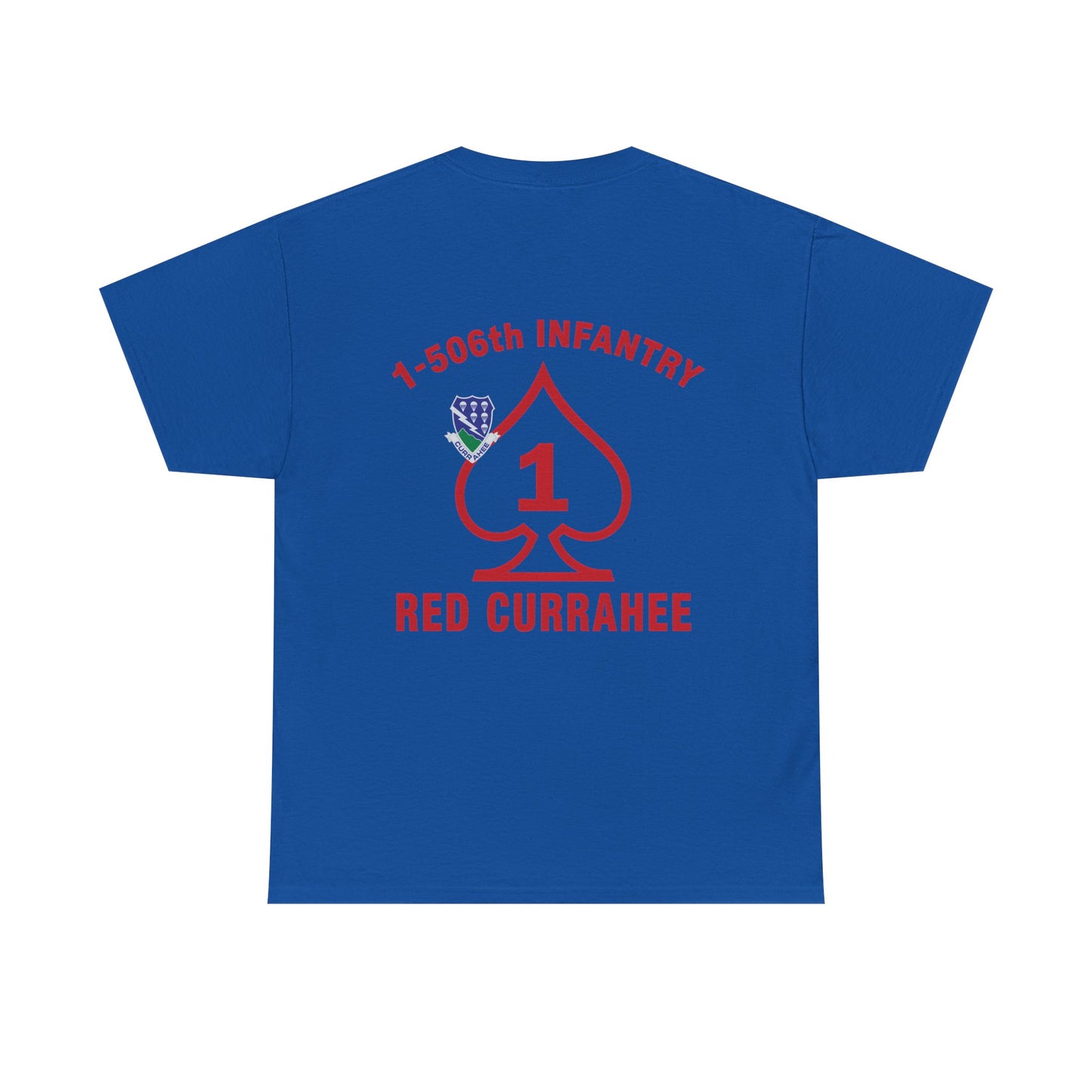 1-506th Infantry “Red Currahee” OG T-Shirt