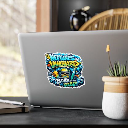 Neptune’s Vanguard 'Born of the Deep Vinyl Sticker