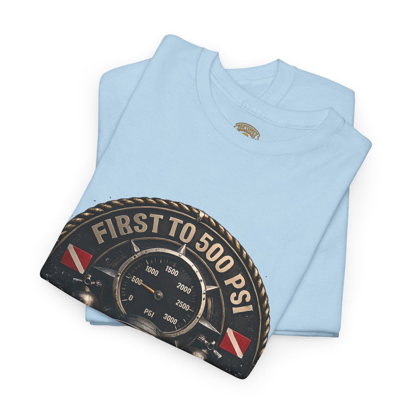 First to 500 PSI Scuba Diver Shirt