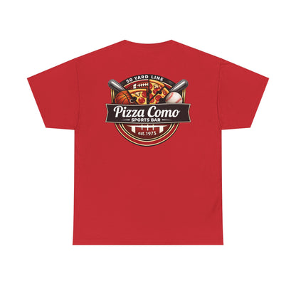 Pizza Como Sports Bar Logo T Shirt