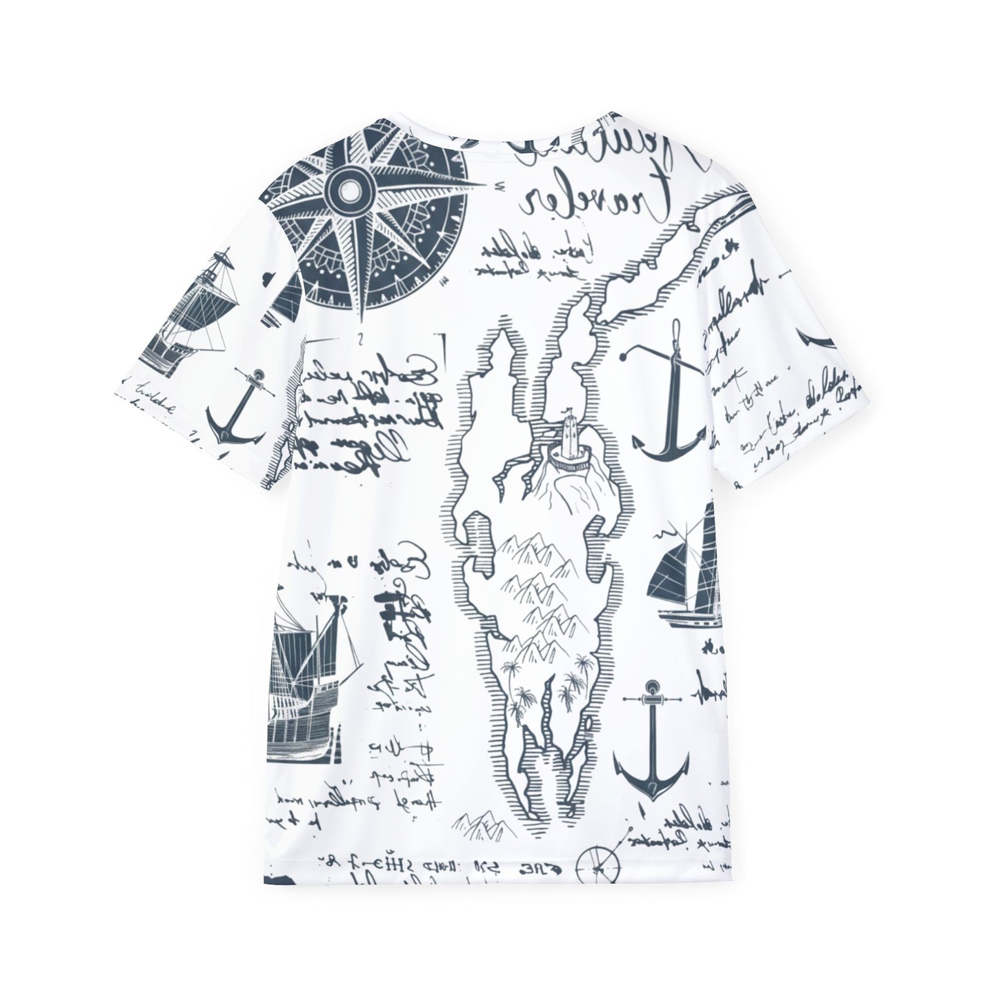 Nautical Map Men's Sports Jersey