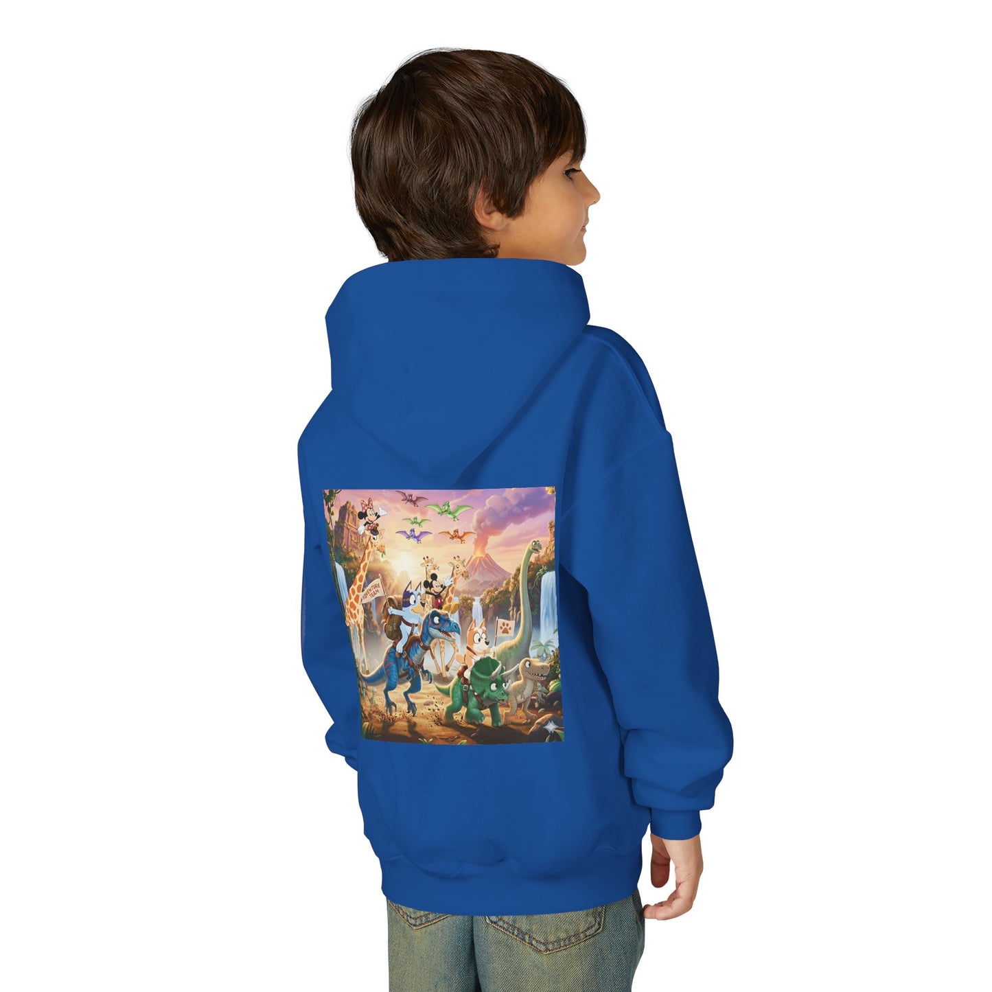 Youth Hoodie Safari Animal Adventure