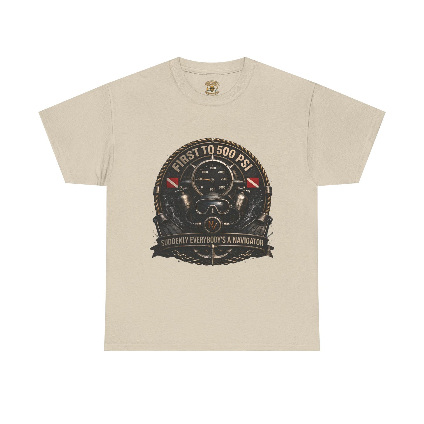 First to 500 PSI Scuba Diver Shirt