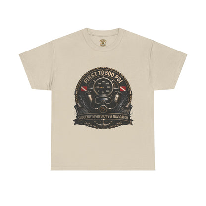 First to 500 PSI Scuba Diver Shirt