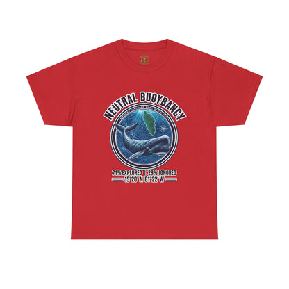 Dominica Sperm Whale Coordinates Tee