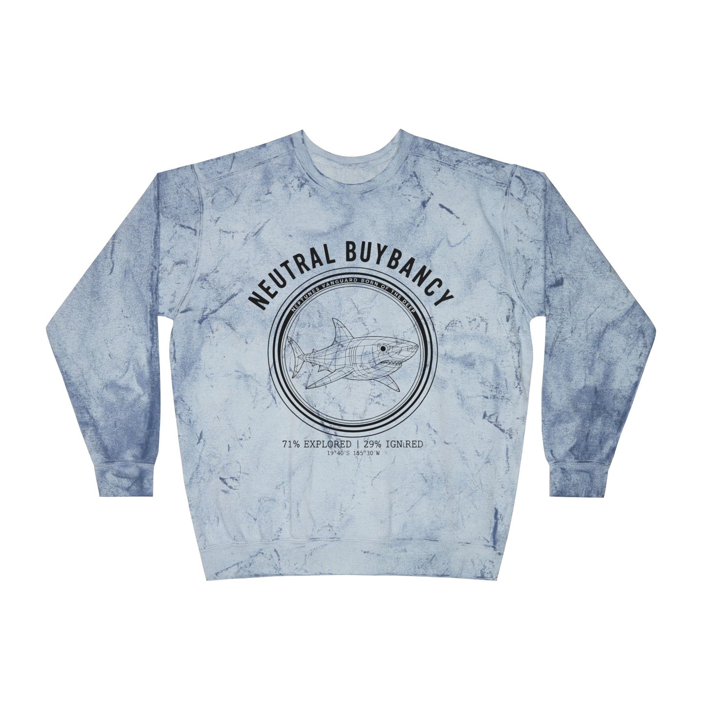 Neutral Buoyancy Tie-Dye Pullover