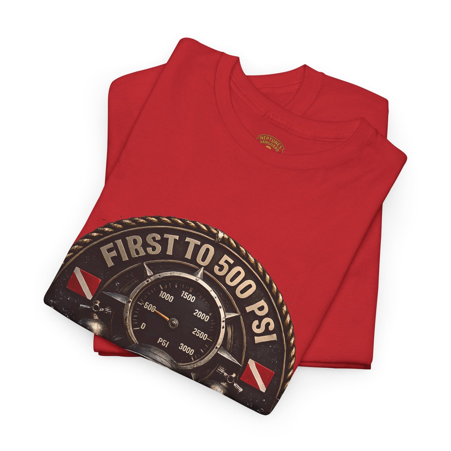 First to 500 PSI Scuba Diver Shirt