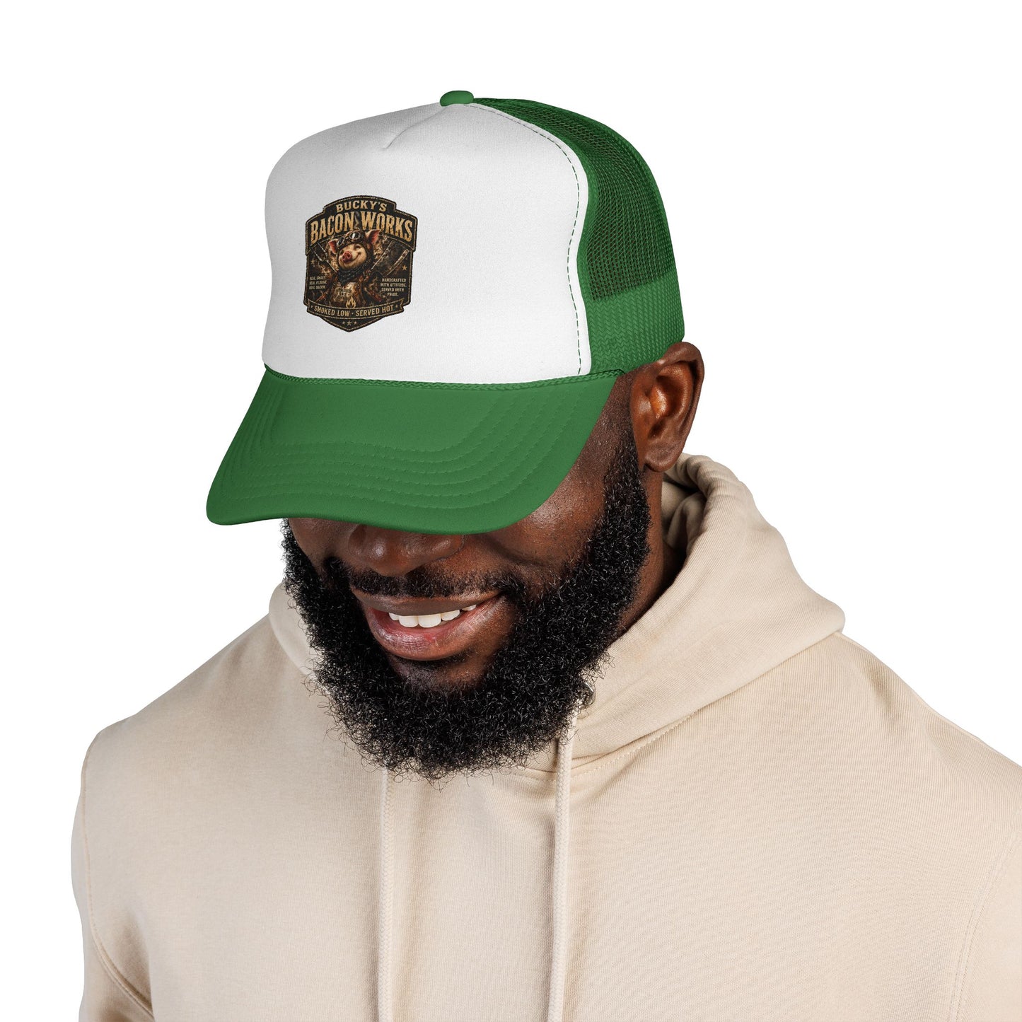 Bucky’s Bacon Works Trucker Cap