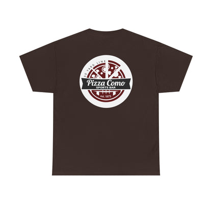 Classic 50 Yard Line Pizza Como Logo T Shirt