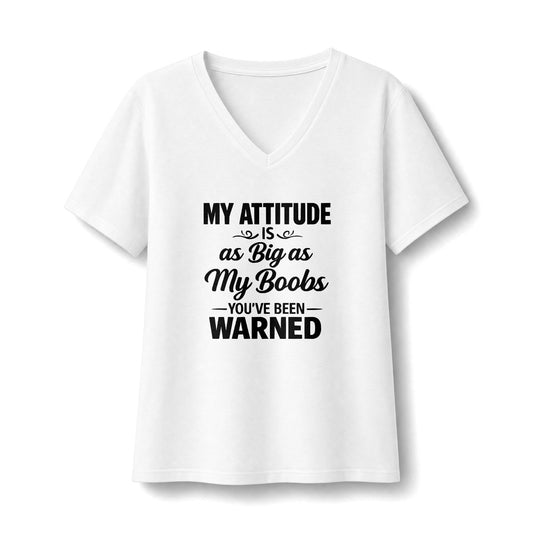 Women's Relaxed Jersey Short Sleeve V-Neck Tee