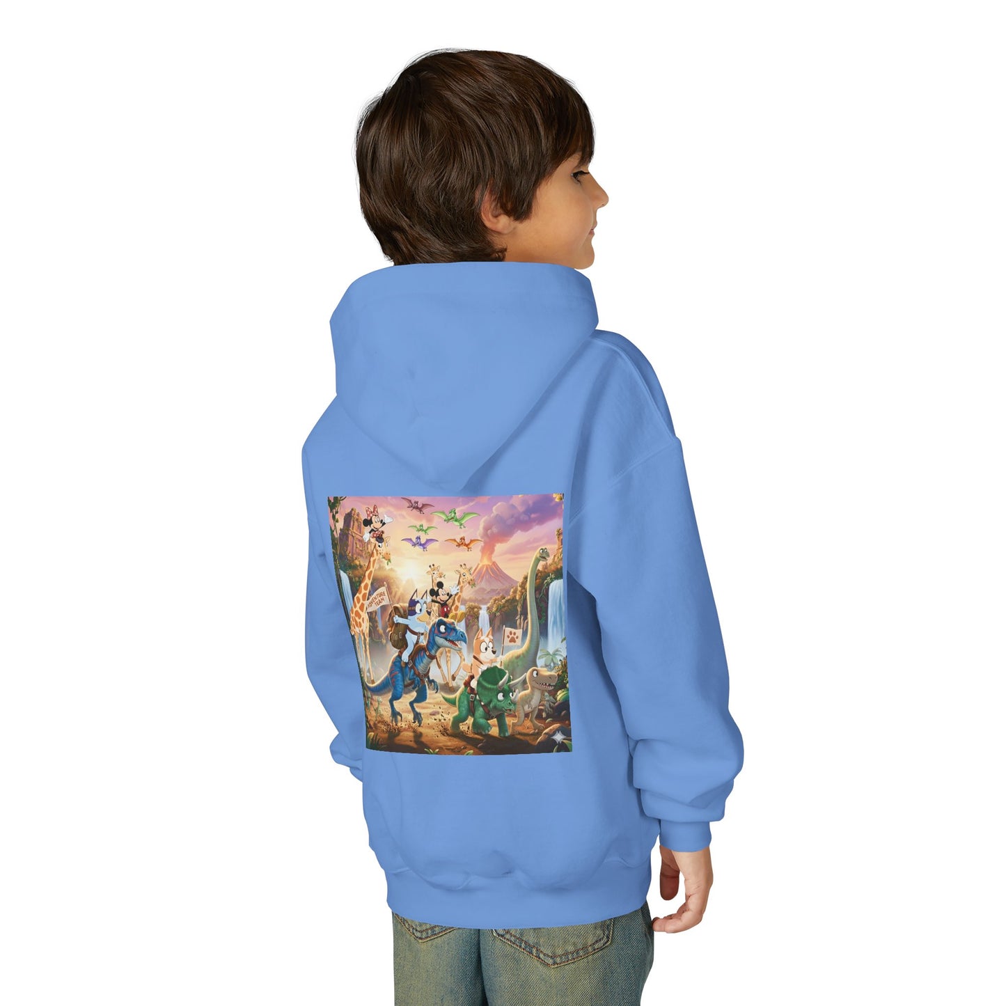 Youth Hoodie Safari Animal Adventure