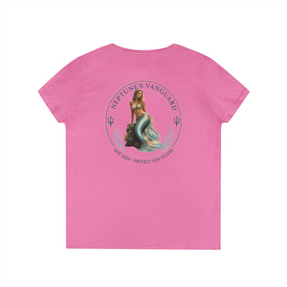 Explore Respect Protect V-Neck Tee