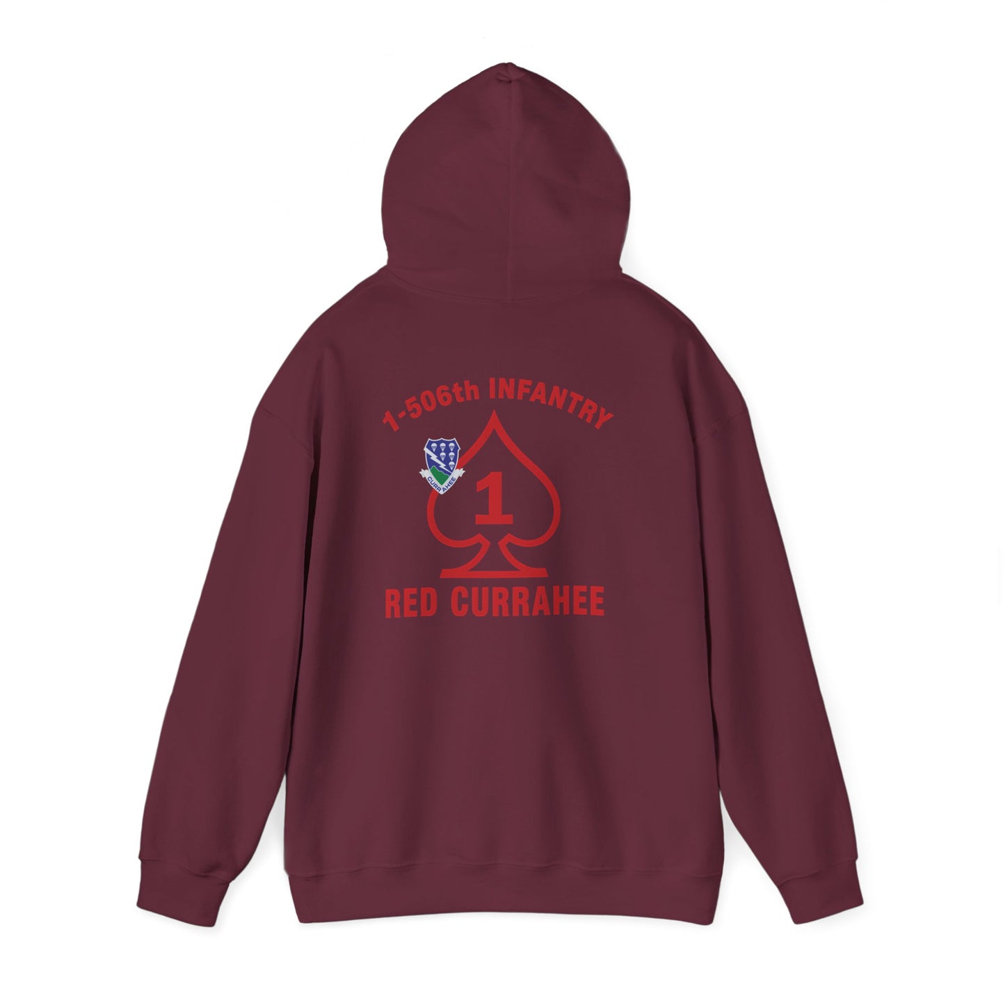 1-506th Infantry “Red Currahee” Hoodie