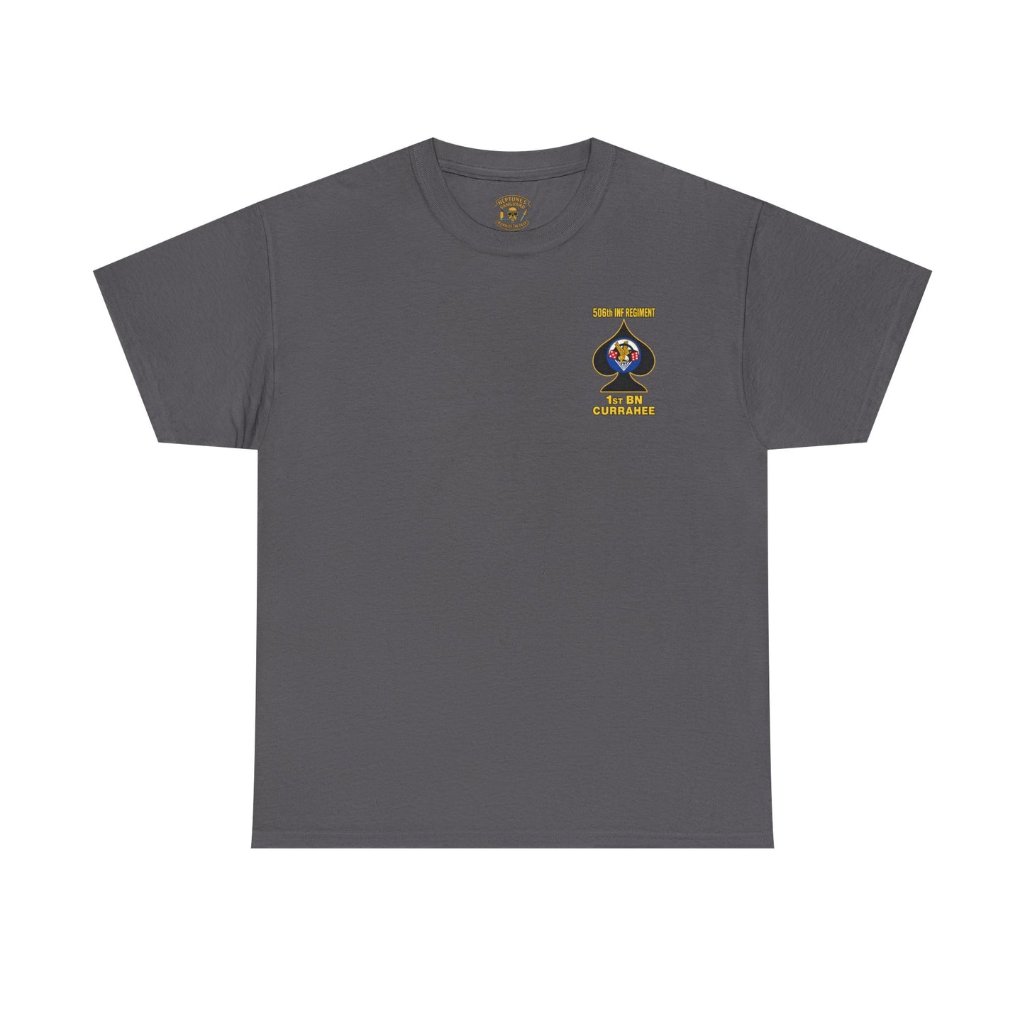 1-506th Infantry “Red Currahee” OG T-Shirt