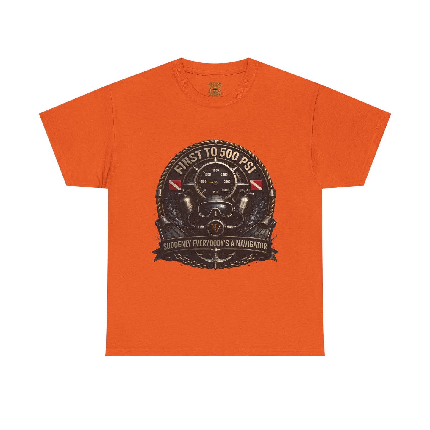 First to 500 PSI Scuba Diver Shirt
