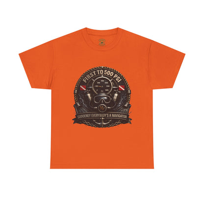 First to 500 PSI Scuba Diver Shirt