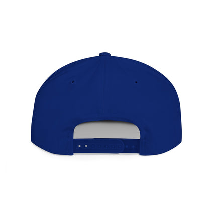 Flat Bill Snapback - 1st Infantry "Red Currakee" Spade Logo Cap
