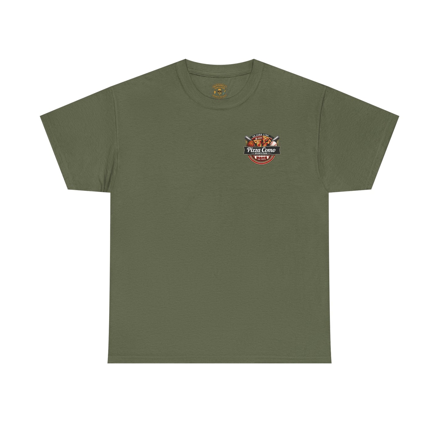 Pizza Como Sports Bar Logo T Shirt