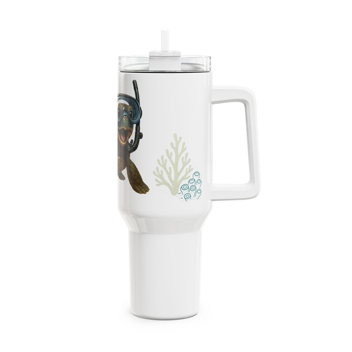40oz Turtle Diver Travel Tumbler