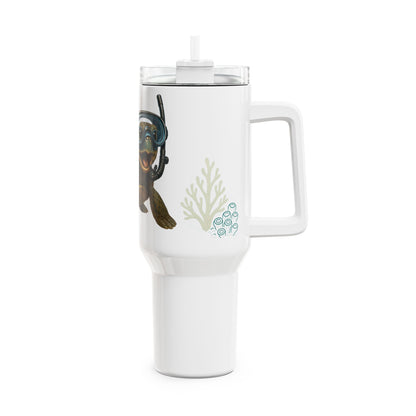 40oz Turtle Diver Travel Tumbler