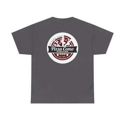 Classic 50 Yard Line Pizza Como Logo T Shirt