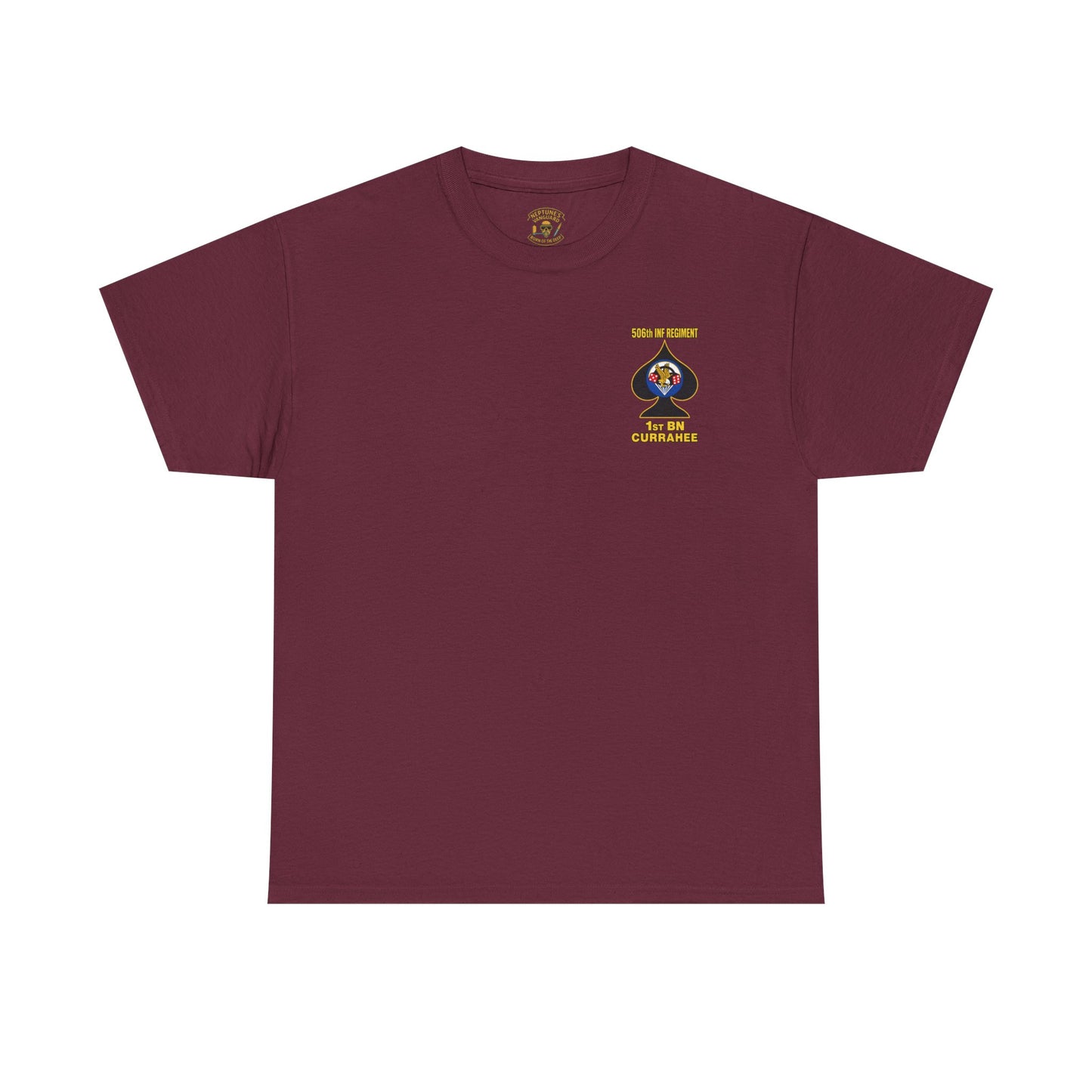 1-506th Infantry “Red Currahee” OG T-Shirt