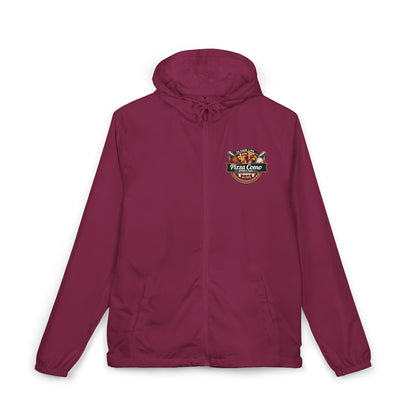 Pizza Como Sports Bar Lightweight Water Resistant Windbreaker