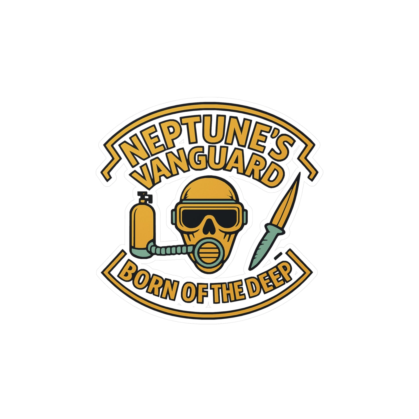 Neptune’s Vanguard Born of the Deep Sticker