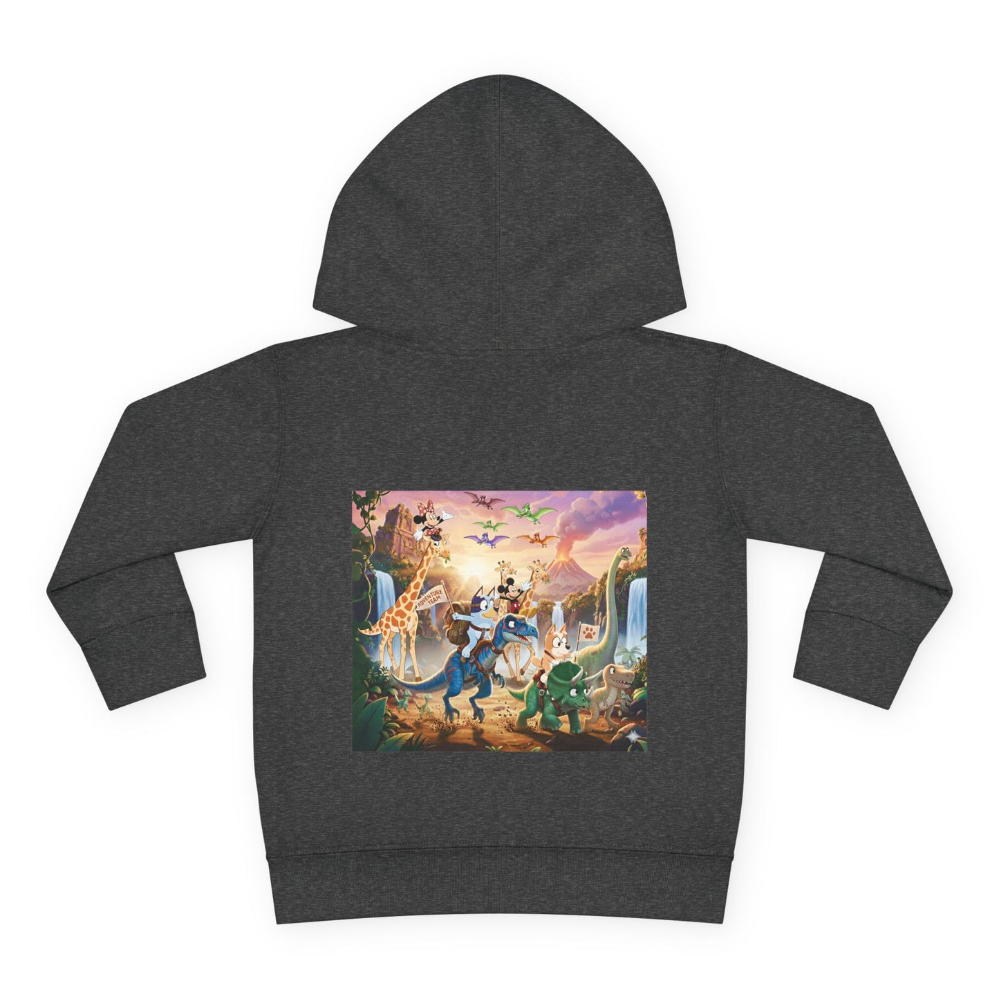 Toddler Hoodie — Cute Safari Animal Adventure Pullover