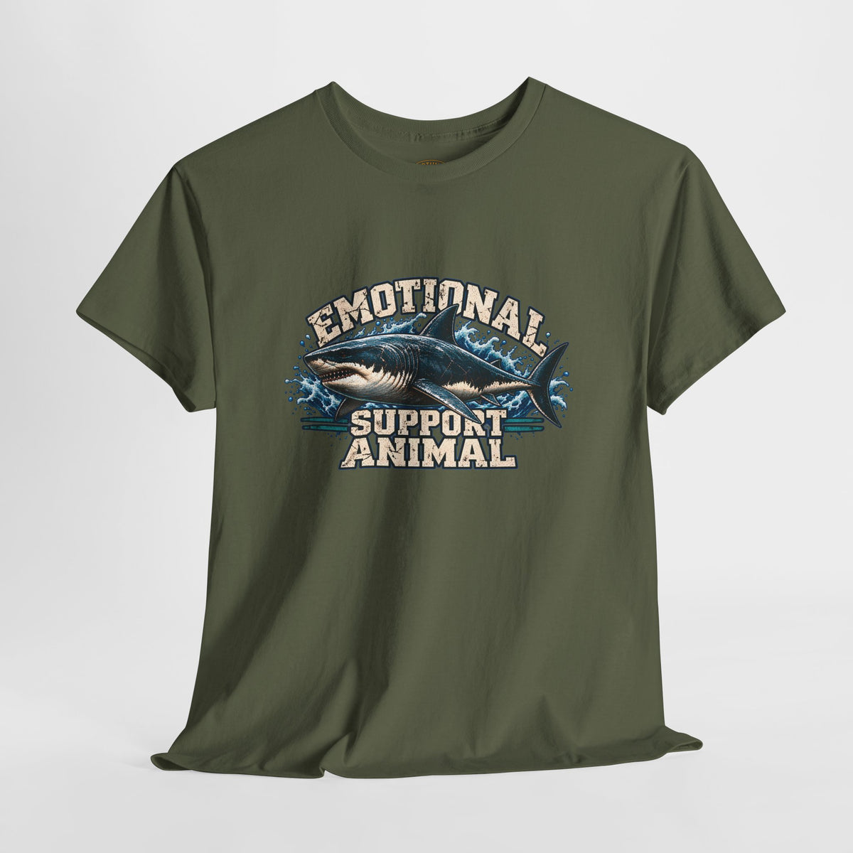 Emotional Support Animal Shark Tee
