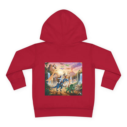 Toddler Hoodie — Cute Safari Animal Adventure Pullover