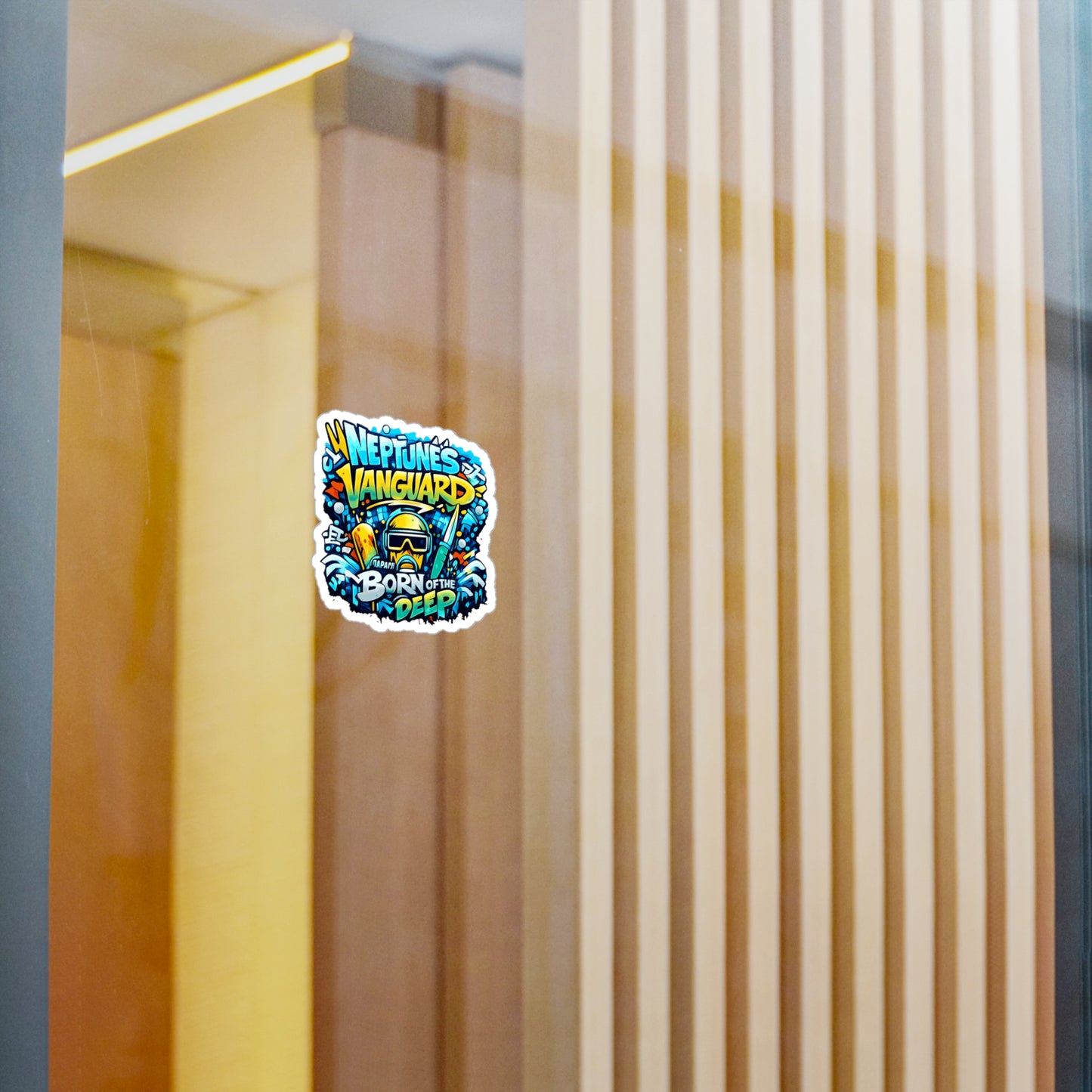 Neptune’s Vanguard 'Born of the Deep Vinyl Sticker